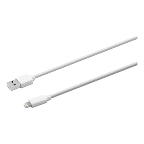 Office Electronics & Batteries | Innovera IVR30020 6 ft. USB Apple Lightning Cable - White image number 0