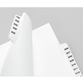Office Jansan | Avery 01341 25-Tab '276 - 300-ft Label 11 in. x 8.5 in. Preprinted Legal Exhibit Side Tab Index Divider Set - White (1-Set) image number 4