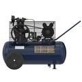 Air Compressors | Campbell Hausfeld VX4011 2 HP 15 Gallon 5.5 CFM Single Phase Single-Stage Electric Portable Horizontal Air Compressor image number 1