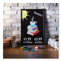 Markers | Sharpie 2103011 Medium Bullet Tip Wet-Erase Chalk Marker - Assorted Colors (5/Pack) image number 3