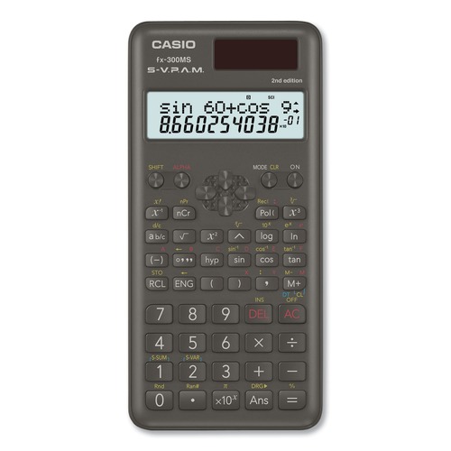 Cleaning & Janitorial Supplies | Casio FX300MSPLUS2 12-Digit LCD Scientific Calculator image number 0