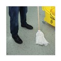 New Year New Savings! Save $25 off $150 | Boardwalk BWK116R 16 oz. Rayon Fiber Head Deck Mop with Wooden Handle (6/Carton) image number 4