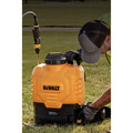 Sprayers | Dewalt DXSP190681 20V MAX 4 gal. Lithium-ion Cordless Backpack Sprayer Kit (2 Ah) image number 6