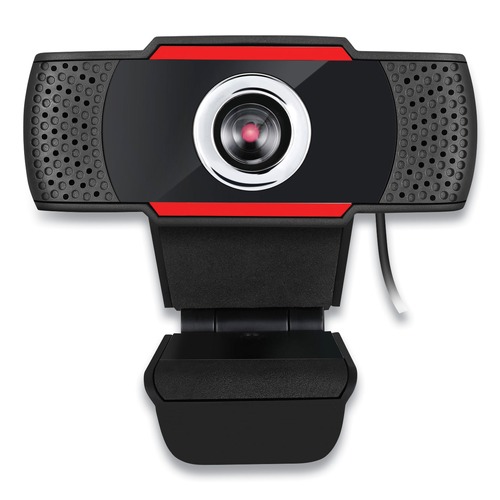 Office Jansan | Adesso CYBERTRACKH3 CyberTrack H3 1.3 Mpixels 1280 pixels x 720 pixels 720P HD USB Webcam with Microphone - Black image number 0