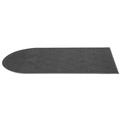 Office Jansan | Guardian EGDSF030604 EcoGuard 36 in. x 72 in. Diamond Single Fan Floor Mat - Charcoal image number 3