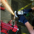 Angle Grinders | Metabo HPT G12SR4M 6.2 Amp 4-1/2 in. Angle Grinder image number 6