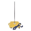 Office Filing Cabinets & Shelves | Champion Sports SX 21 in. x 16 in. x 39 in. 176 lb Capacity Scooter Stacker - Silver/Yellow image number 0