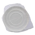 Food Trays, Containers, and Lids | Eco-Products EP-SCPTR14NFA 14 in. Diameter Vanguard Molded Fiber Sugarcane Pizza Tray - White (50/Carton) image number 6