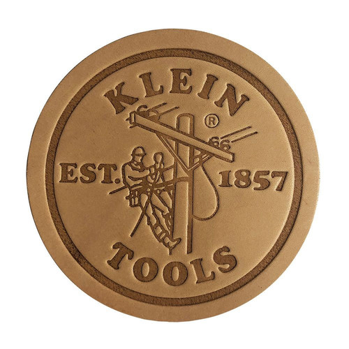 Drink Coasters | Klein Tools 98028 6/Pack Leather Coasters image number 0