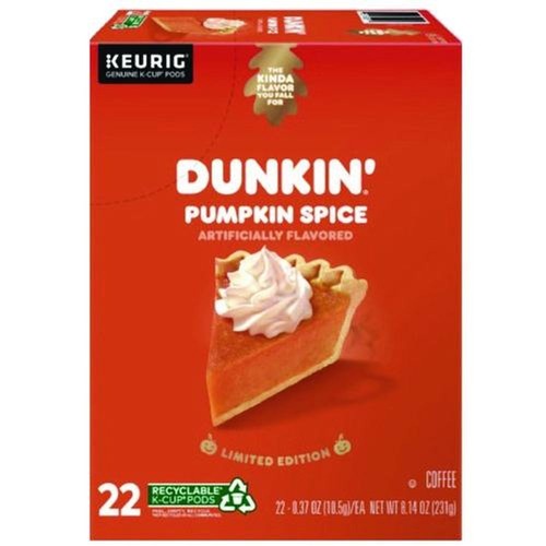 Food Service | Keurig 5000364868 K-Cup Pods - Pumpkin Spice (22/Box) image number 0
