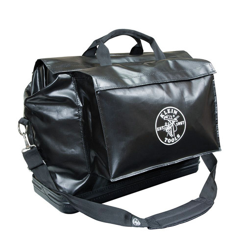 Cases and Bags | Klein Tools 5182BLA Vinyl Tool Equipment Bag - Large, Black image number 0