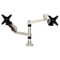  | 3M MA265S 360 deg Rotation, plus90/-15 deg Tilt, 360 deg Pan Easy-Adjust Desk Dual Arm Mount for 27 in. Monitors - Silver image number 7