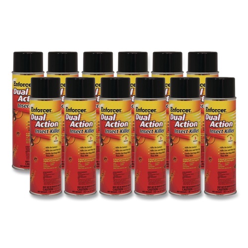 Cleaning & Janitorial Supplies | AMREP 1047651 17 oz. Aerosol Spray Dual Action Insect Killer For Flying/Crawling Insects (12/Carton) image number 0