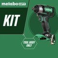 Impact Wrenches | Factory Reconditioned Metabo HPT WR18DBDL2Q4M 18V Brushless Lithium-Ion 1/4 in. Cordless Triple Hammer Impact Wrench (Tool Only) image number 1