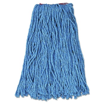 Rubbermaid Commercial Synthetic/Cotton Cut-End Blend Mop Head (12/Carton)