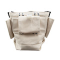 Tool Belts | Klein Tools 5416TBR 5 in. x 10 in. x 9 in. Bolt Retention Tunnel Connect Canvas Tool Pouch - Natural image number 2