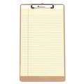  | Universal UNV05563 1/2 in. Capacity 8-1/2 in. x 14 in. Hardboard Clipboard - Brown (3/Pack) image number 2