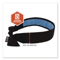 Cooling Gear | Ergodyne 12565 Chill-Its 6700CT One Size Fits Most Cooling Bandana PVA Tie Headband - Black image number 6