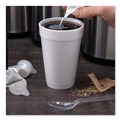 Cutlery | Dart 16J16 J Cup 16 oz. Insulated Foam Cups - White (1000/Carton) image number 3