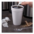Cutlery | Dart 16J16 16 oz. Foam Drink Cups - White (1000/Carton) image number 3