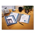 Office Jansan | Avery 17637 3 Round Rings 1.5 in. Capacity 11 in. x 8.5 in. Flexi-View Binder - Black image number 2