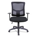 Office Chairs | Alera ALEELT4214B Elusion II Series Supports Up to 275 lbs. 18.11 in. to 21.77 in. Seat Height Mesh Mid-Back Swivel/Tilt Chair - Black image number 1
