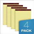Office Jansan | Ampad 20-032R Gold Fibre 8.5 in. x 11.75 in. Quality Writing Pads - Wide/Legal, Canary-Yellow (4/Pack) image number 1