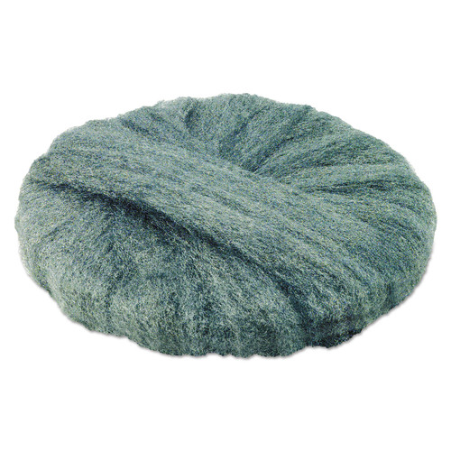 Cleaning & Janitorial Supplies | GMT 120200 20 in. Diameter Grade 0 (Fine): Cleaning and Polishing Radial Steel Wool Pads - Gray (12/Carton) image number 0