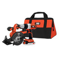 Combo Kits | Black & Decker BDCD220CS 20V MAX Cordless Lithium-Ion 3/8 in. Drill Driver & Circular Saw Kit image number 0