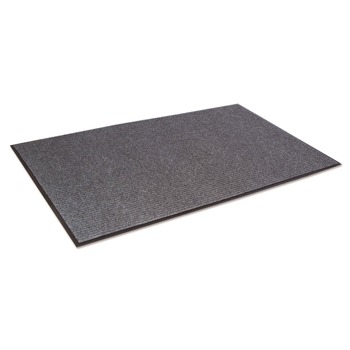 Crown 36 in. x 120 in. Polypropylene Needle Rib Wipe and Scrape Mat - Gray