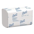 Cleaning Cloths | Scott 45957 9.4 in. x 12.4 in. 1-Ply Essential Low Wet Strength Multi-Fold Towels - White (25/Carton) image number 1