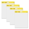 Office Jansan | Post-it Easel Pads Super Sticky 566 20 in. x 23 in. Unruled Self-Stick Wall Pad - White (4/Carton) image number 1
