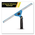 Cleaning Tools | Gritt Commercial GRI129 14 in. Wide Blade Swivel Window Squeegee with Quick Release image number 9