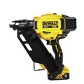Framing Nailers | Dewalt DCN930P1 20V MAX Brushless Lithium-Ion 30-Degree Cordless Paper Tape Framing Nailer Kit (5 Ah) image number 2