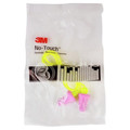 Ear Plugs | 3M P2001 No-Touch 29 dB NRR Corded Push-to-Fit Single-Use Earplugs - Purple/Yellow (100/Box) image number 3