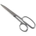 Scissors | Klein Tools G758LR 9 in. Straight Stainless Trimmer with Large Ring image number 1