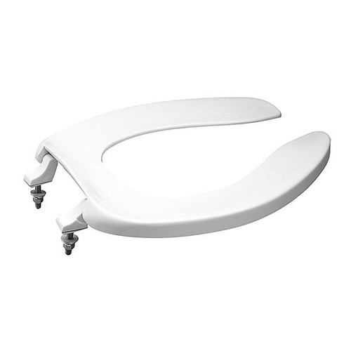 Toilet Seats | TOTO SC534#01 Plastic Elongated Commercial Toilet Seat (Cotton White) image number 0