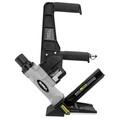 Air Flooring Nailers | NuMax S18GLCNDH Pneumatic 18 Gauge 1-3/4 in. L-Cleat Dual Handle Flooring Nailer image number 2