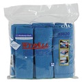 Office Jansan | WypAll KCC 83620 15-3/4 in. x 15-3/4 in. Reusable Microfiber Cloths - Blue (24/Carton) image number 0