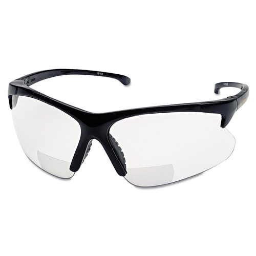 Eye Protection | Ansell 19879 V60 30 06 Reader Safety Eyewear - Black Frame/Clear Lens image number 0