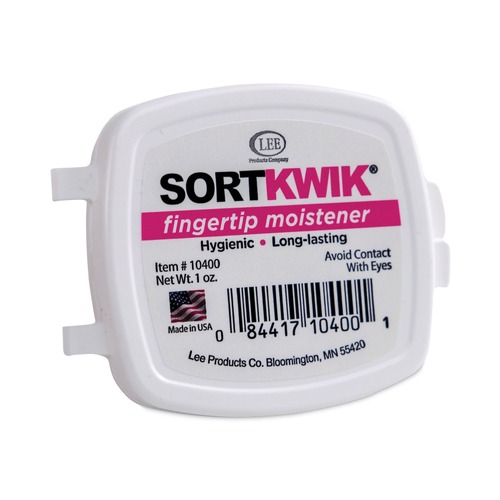 Office Furniture Accessories | LEE 10400 1 oz. Sortkwik Fingertip Moisteners - Pink image number 0