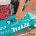 Portable Air Compressors | Makita MAC5501G 5.5 HP 10 Gallon Oil-Lube Wheelbarrow Air Compressor image number 6