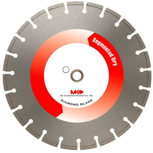 Circular Saw Accessories | MK Diamond MK-699D 14 in. Dry Cutting Concrete & Asphalt Blade image number 0