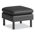 Ottomans | HON HVLVLOT.BLK01 23 in. x 23 in. x 17.5 in. Parkwyn Series Ottoman - Black image number 0