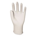 Disposable Gloves | Boardwalk BWK345MCT General Purpose 4.4 Mil Powder-Free Latex Gloves - Medium, Natural (1000/Carton) image number 2