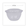 Office Jansan | Eco-Products EP-SB18 5.5 in. x 2.3 in. 18 oz. Renewable and Compostable Plastic Containers - Clear (150/Carton) image number 7
