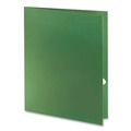 Office Jansan | Oxford 5049560 100-Sheet Capacity 8.5 in. x 11 in. Two-Pocket Laminated Folder - Metallic Green (25/Box) image number 1