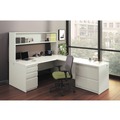  | HON H38932.B9.Q 38000 Series 60 in. x 30 in. x 30 in. Desk Shell - Light Gray/Silver image number 1