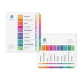 Office Jansan | Avery 11165 11 x 9.25 Customizable TOC Ready Index Multicolor Extra-Wide Tab Dividers - White (10-Pieces/Set) image number 2