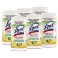 Cleaning & Janitorial Supplies | LYSOL Brand 19200-49128 1-Ply 7 in. x 7.25 in. Disinfecting Wipes II - Fresh Citrus Scent, White (6/Carton) image number 0